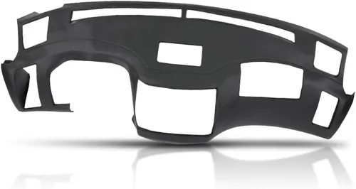 Vista 37 de PIT66 Cubierta de bisel de tablero TPE negra compatible con Buick Apollo/Olds Omega 1972-1974 Compatible con Chevy Chevy II/Chevy Nova 1969-1974