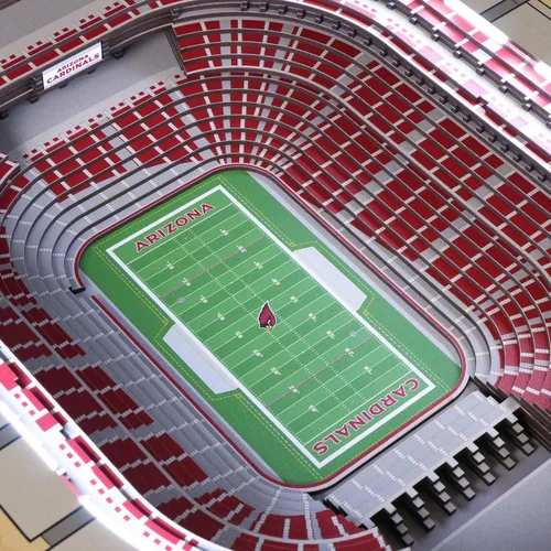 Vista 3 de YouTheFan NFL - Mesa auxiliar iluminada StadiumViews de 25 capas