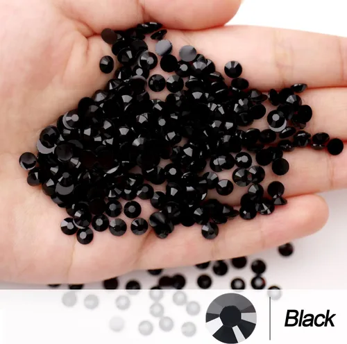 Vista 5 de 27000PCs Resin Rhinestones Kit, 2-6mm Crystal Diamond Gems with Picker Pencil, Tweezer & 2 Glue Bottles, Flatback Rhinestone Set for Diamond