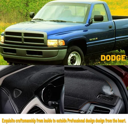 Vista 5 de Cubierta Alfombrilla Tapete Almohadilla Alfombra Antideslizante Personalizada Compatible con Dodge Ram 1994-1997 Protector Parasol (1994-1997)