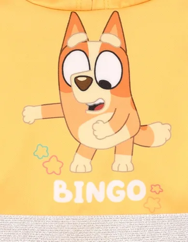 Vista 5 de Bluey Vestido de cosplay de malla para niñas de Bingo a niño grande