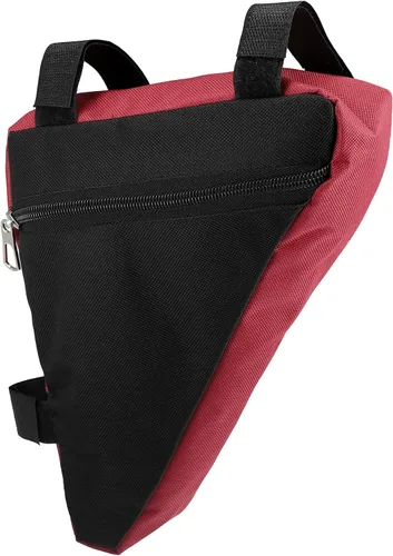 Vista 9 de X AUTOHAUX Bolsa de marco triangular para bicicleta Bolsa frontal Bolsa de almacenamiento de ciclismo para bicicletas de montaña de carretera