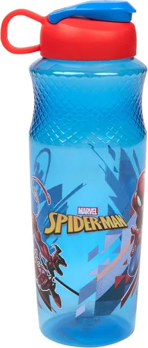 Vista 2 de Spider-Man Character - Botella de agua Sullivan de 30 onzas, azul, rojo