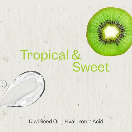 Vista 4 de Renpure Gel de baño ultra hidratante de kiwi y ácido hialurónico, deja la piel hidratada, elimina la suciedad diaria de la piel, fórmula suave, sin