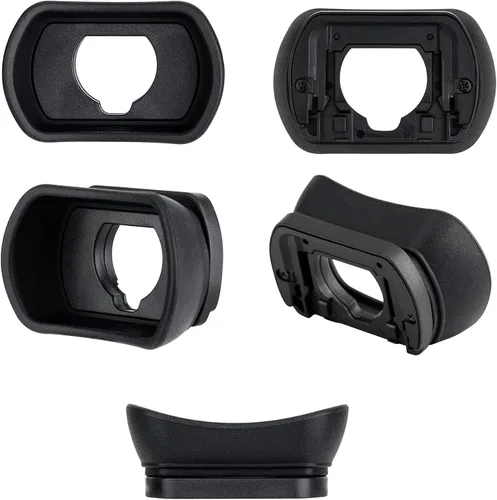Vista 2 de JJC KIWIFOTOS - Ojal ergonómico para cámara larga para Fuji GFX100 GFX-50S X-T1 X-T2 X-T3 X-T4 X-H1, visor de ojal, compatible con Fujifilm GFX 100