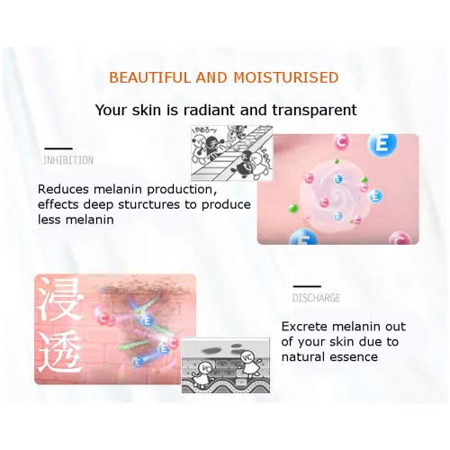 Vista 5 de DISAAR Beauty Jabón natural de la belleza del colágeno de la cara clara de la piel lisa reduce la nutrición de los poros abiertos 3.53 oz