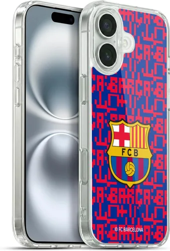 Vista 52 de Head Case Designs Funda de gel suave con licencia oficial del FC Barcelona Barca Crest Graphics [protección de grado militar] compatible con Apple