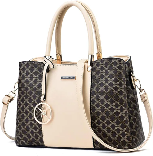 Vista 26 de KURGOOL Bolsos y bolsos de mano para mujer, bolso de hombro con asa superior, bolsa de mensajero para mujer