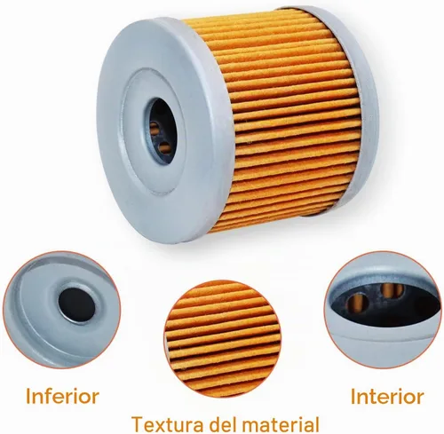 Vista 6 de 4pcs 131 Filtro de aceite para SUZUKI LTZ90 QuadSport 2007-2009