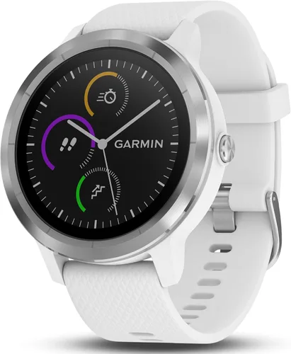Vista 7 de Garmin vívoactive 3 GPS Reloj inteligente Smartwatch, Estándar, 1.2 pulgadas Blanco con oro rosa