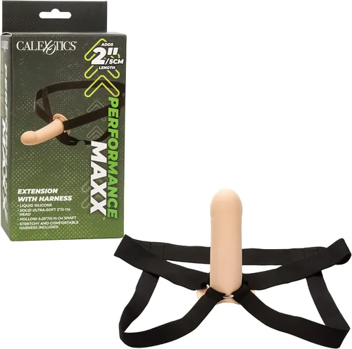 Vista 6 de CalExotics Extensión Performance Maxx con arnés - Marrón