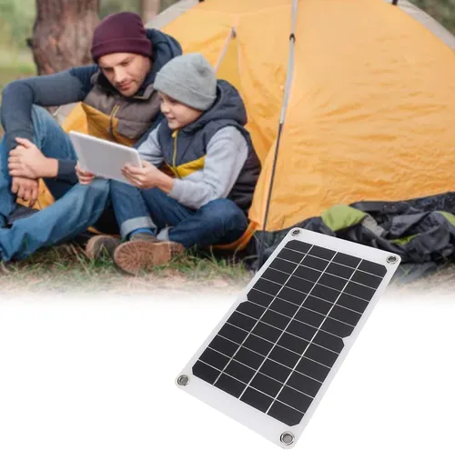 Vista 2 de Kit de panel solar de 12 voltios y 7 . 8 W, mantenedor de cargador de batería solar, impermeable, portátil, panel solar, cargador de batería