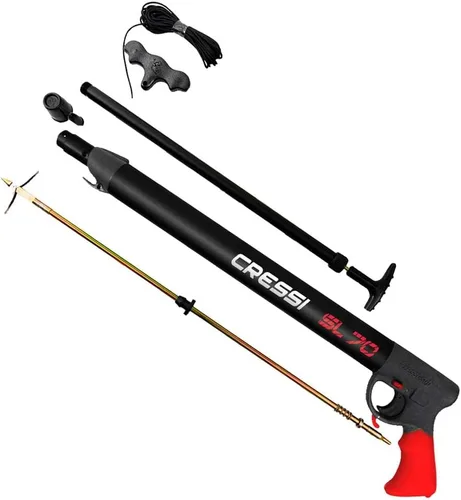 Vista 4 de Cressi Arpón neumático confiable y preciso para pesca submarina SL Star: fabricado en Italia