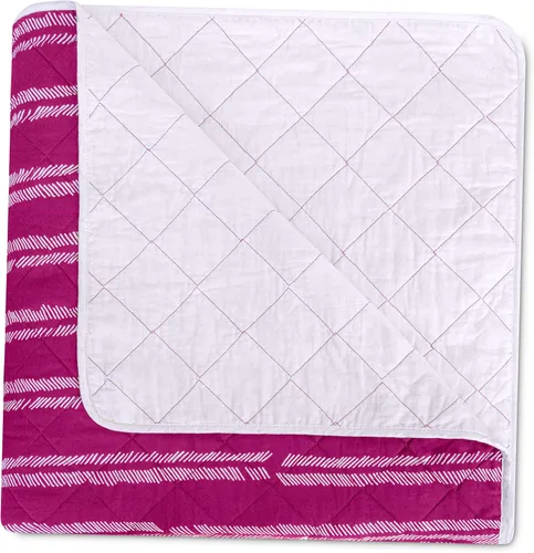 Vista 5 de Refinery29 Colección de ropa de cama de rayas de karité Juego de edredón lujoso de 100% algodón de alta calidad, ultra suave, ligero y cómodo