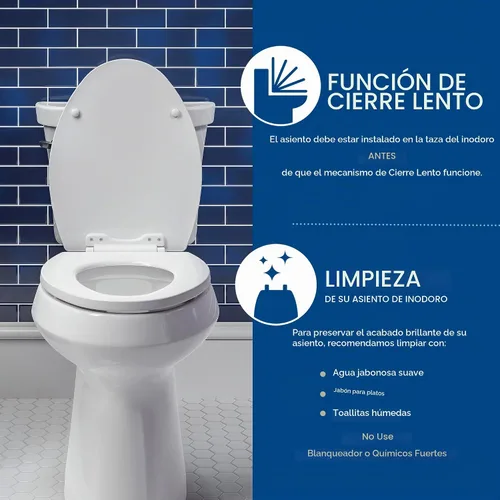 Vista 6 de MAYFAIR - Asiento de inodoro Níquel cepillado
