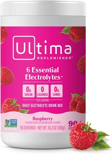 Vista 17 de Ultima replenisher Electrolyte polvo Nueva Fórmula, 1, 1 Zero Sugar Grape Hydration Powder with 6 Electrolytes & Minerals - Sugar Free