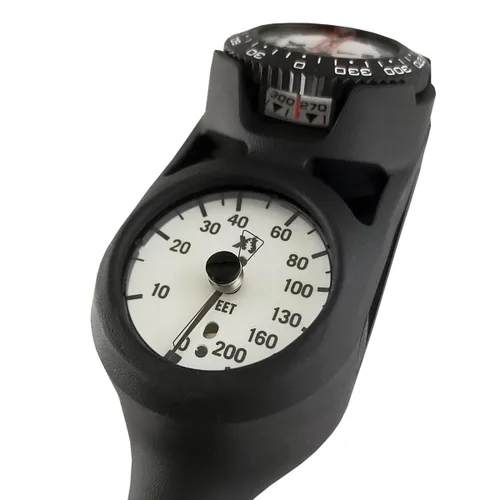 Vista 5 de XS Scuba Consola Navigator - 3 Gauge Imperial
