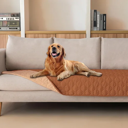 Vista 84 de gogobunny Manta para mascotas 3 veces más resistente, impermeable y a prueba de arañazos; protector de muebles reversible para perros y gatos, funda