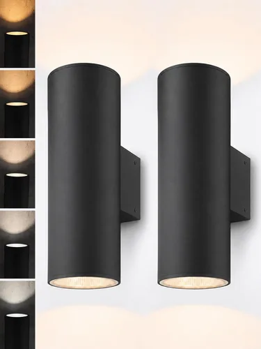 Vista 13 de LEONLITE Paquete de 2 lámparas de pared LED de 12 pulgadas 5CCT para 5 ct.