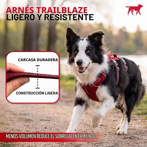 Vista 9 de Arnés para perro Tuff Pupper a prueba de escapes para perros extra pequeños Arnés ajustable ligero sin tirones Equipo multifuncional