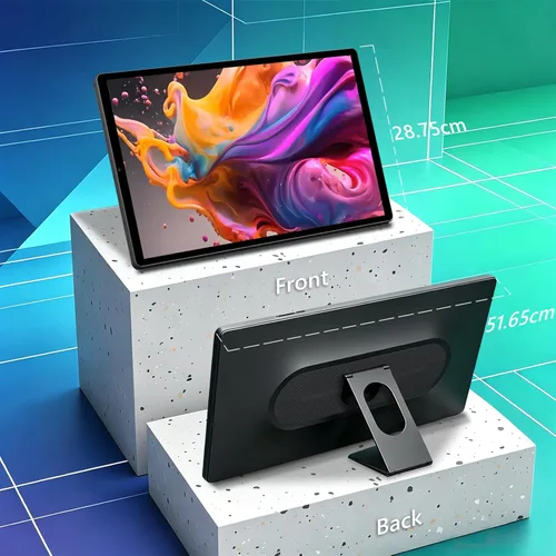 Vista 9 de OFD P02-Tableta de TV portátil de 21.5 pulgadas, pantalla táctil, monitor inteligente 1080P, Android 15,6+128GB ROM, TV portátil al aire libre