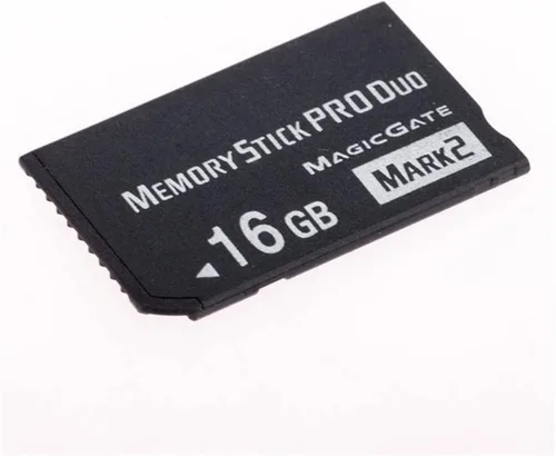 Vista 2 de Memoria Stick Pro Duo de 16 GB (MARK2) para tarjeta de memoria de cámara PSP