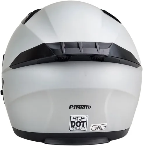 Vista 5 de Casco de moto abierto DOT, modelo PM-768