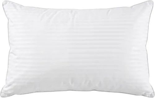 Vista 13 de East Coast Bedding Almohada de plumón de ganso blanco y plumas, soporte firme medio, 300 hilos, carcasa 100% algodón, estándar