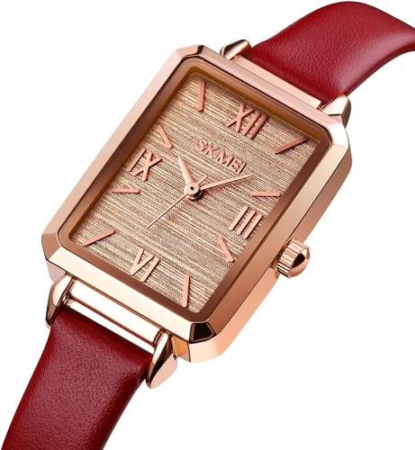 Vista 2 de SKMEI Reloj para mujer, reloj de cuarzo analógico resistente al agua