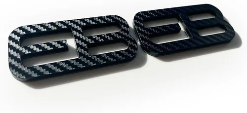Vista 2 de Factotum EB 2009-2024 Emblema Insignias de guardabarros (carbono negro)