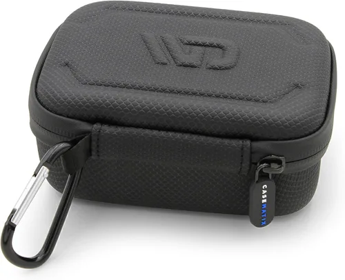 Vista 9 de CASEMATIX Funda de viaje compatible con el kit de micrófono inalámbrico DJI Mic 2 o original, protección de micrófono de solapa compacta para llevar