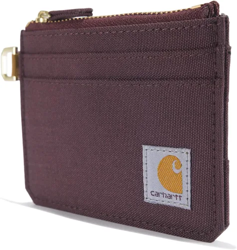 Vista 19 de Carhartt Cartera casual de nailon con cremallera para tarjetas para mujer