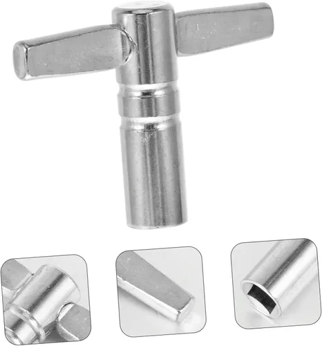 Vista 6 de Llave de tambor, accesorios deportivos, herramienta de afinación de tambor, afinador, llave de movimiento, llaves de tambor, juego de tambor, llave
