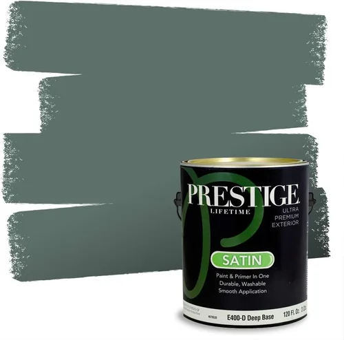 Vista 212 de Prestige Paints - 2 en 1, pintura base y pintura de exterior, E100-N-SW6988