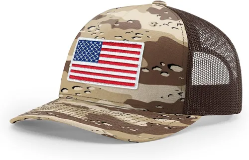 Vista 167 de Joe's USA Richardson 112 - Gorras de camionero con parche gráfico personalizado - Gorras estructuradas de cinco y seis paneles Richardson Premium