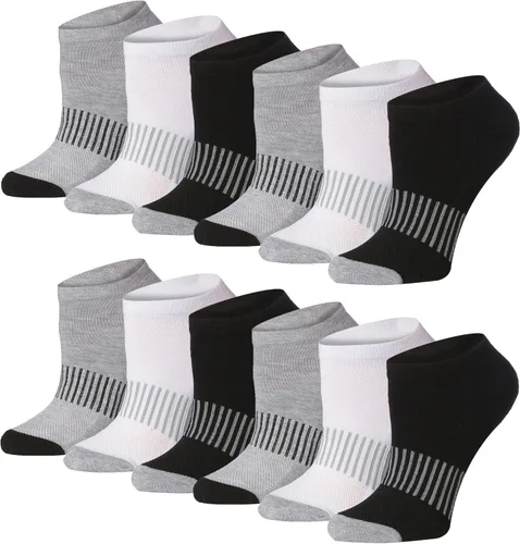 Vista 53 de Tipi Toe Women’s 12 Pack Cushioned Low Cut Socks – Breathable, Moisture-Wicking Athletic Comfort for Running & Daily Wear