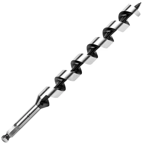 Vista 18 de Broca de taladro de 1-1/2 pulgadas x 9 pulgadas para madera, vástago hexagonal de 1-1/2 pulgadas, broca larga para madera suave y dura, plástico