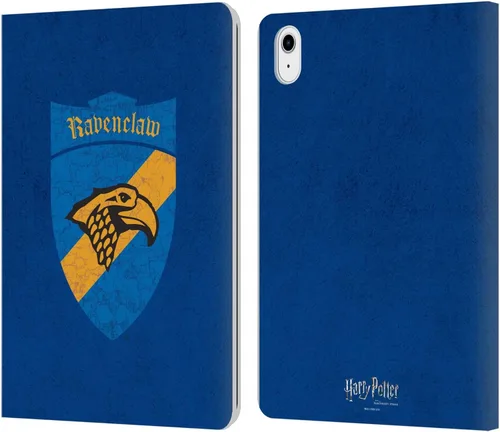 Vista 12 de Head Case Designs Funda de piel con licencia oficial de Harry Potter Gryffindor Parchment Sorcerer's Stone I, tipo cartera compatible con Apple iPad