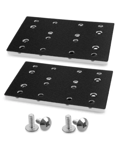 Vista 7 de 489252 RTS 400 Almohadilla de repuesto 3.150 in x 5.118 in (3 5/32 x 5 1/4 pulgadas), suave 12 agujeros para lijadoras de órbita aleatoria RTS 400