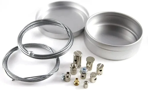 Vista 8 de KiWAV Kit de reparación universal de cable de freno de embrague de acelerador de emergencia para motocicleta, Honda, Yamaha, Kawasaki, Suzuki