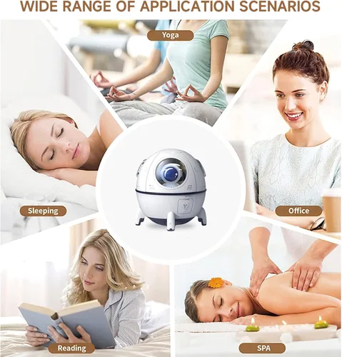 Vista 6 de Humidificadores para dormitorio, habitación de niños, mini humidificador de niebla fría, difusor de bebé con luz nocturna, pequeños humidificadores