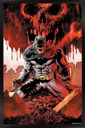 Vista 8 de Trends International DC Comics Batman - Póster de pared de Batman con huesos