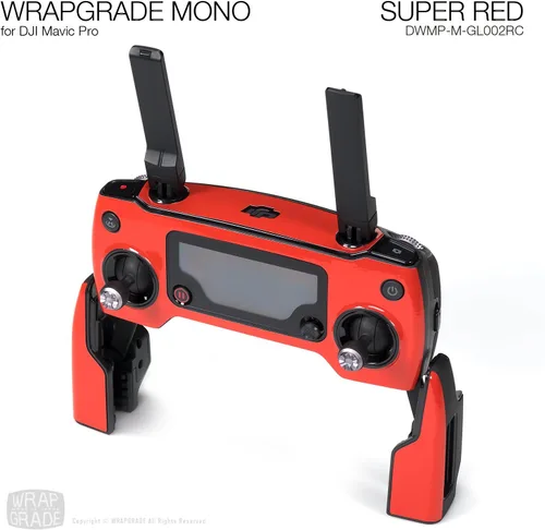 Vista 5 de WRAPGRADE Mono Skin para mando a distancia DJI Mavic Pro (cobre mariposa)
