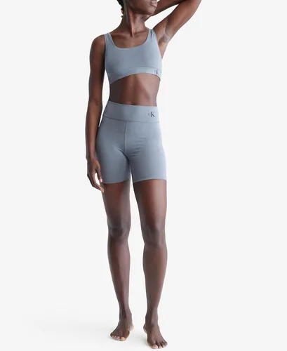 Vista 4 de Calvin Klein Naturals - Pantalón corto de algodón elástico para mujer
