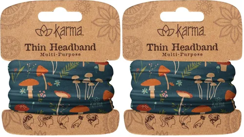 Vista 16 de Karma Gifts, Diademas finas, Lila floral