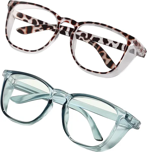 Vista 20 de Elegantes gafas de seguridad para mujeres y niñas, gafas anti-vaho, gafas protectoras, gafas transparentes