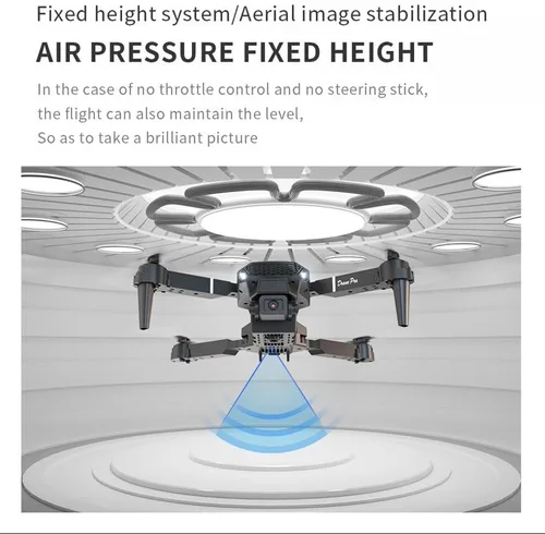 Vista 3 de E88 pantalla drone doble cámara plegable fotografía aérea control remoto avión piloto avión quadcopter drone Mini Folding USB Charging Dual Camera