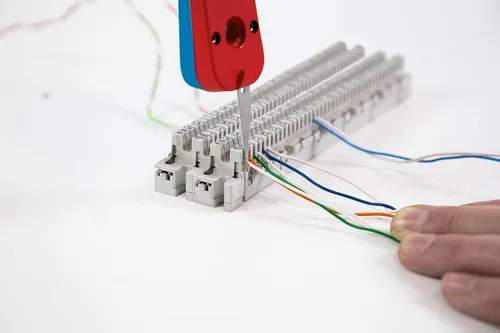 Vista 4 de WEICON Herramienta de inserción de sensor LSA nº 40 para cableado Serie LSA