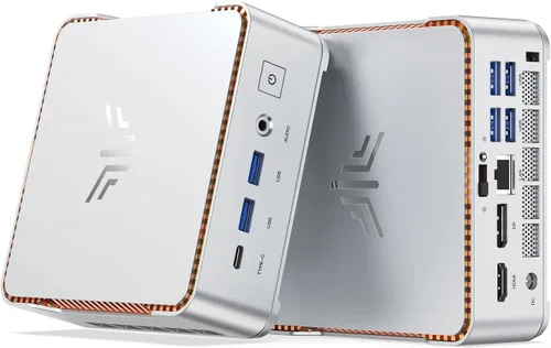 Vista 12 de KAMRUI Mini PC AM21, Win-11 Pro AMD Ryzen 7 8745HS (8C/16T, hasta 4.9GHz)