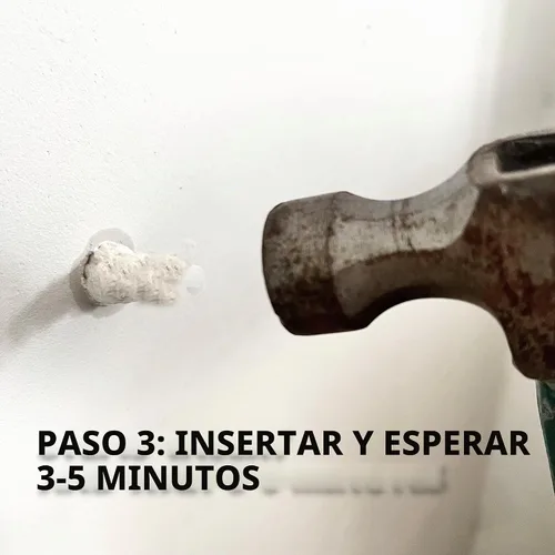 Vista 5 de Kit de reparación de anclaje de mampostería para paneles de yeso, 20 paquetes de anclajes de pared de fijación rápida